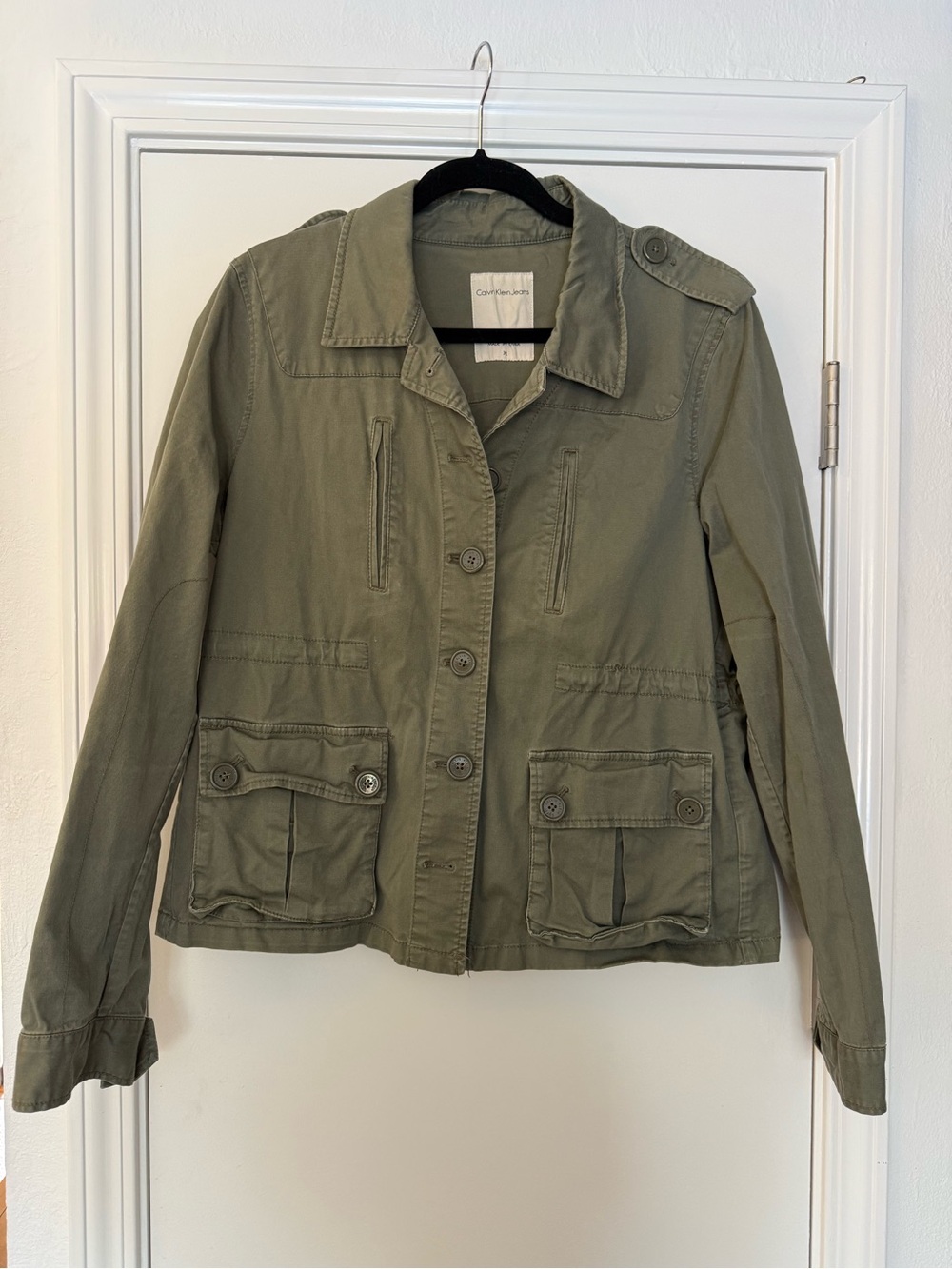 Calvin Klein Jeans Olive Utility Jacket